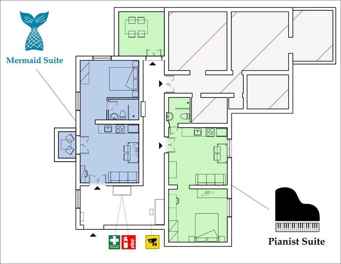 Niochori Heritage: The Pianist Suite Rhodes City 외부 사진